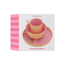 Load image into Gallery viewer, Silicone Two Tone Dinner Set | Pink