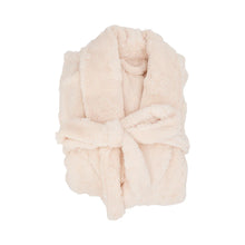Load image into Gallery viewer, Embossed Flower Cosy Luxe Bath Robe | Cream