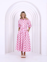 Load image into Gallery viewer, Bianca Dress in Pink and Red