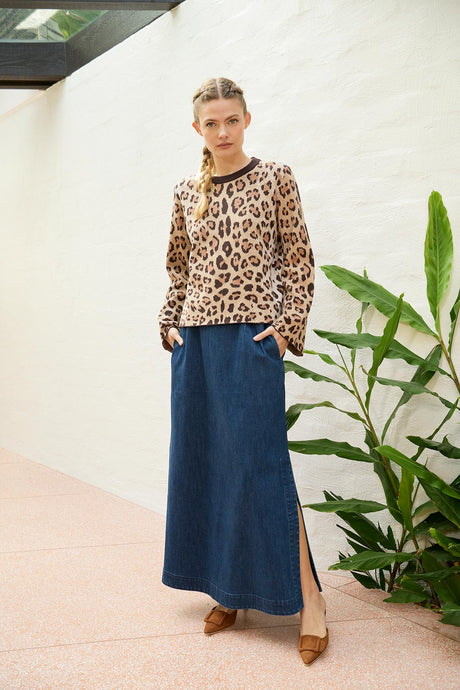 Leopard Knit