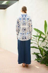 River Bird Shirt | White