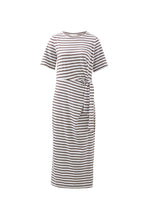 Load image into Gallery viewer, Allora Tie Midi Tee Dress