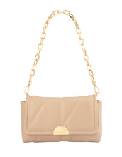 Load image into Gallery viewer, Sofia Quilted Shoulder Bag | Mink