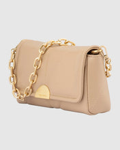 Load image into Gallery viewer, Sofia Quilted Shoulder Bag | Mink