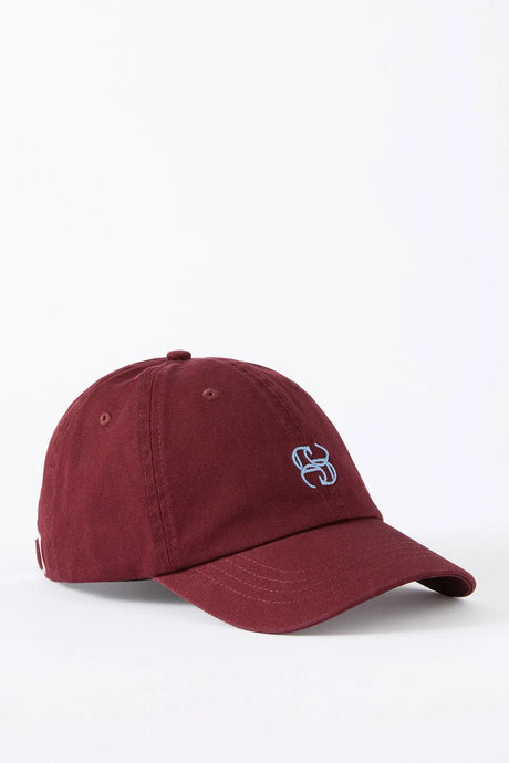 Ceres Monogram Cap | Burgundy