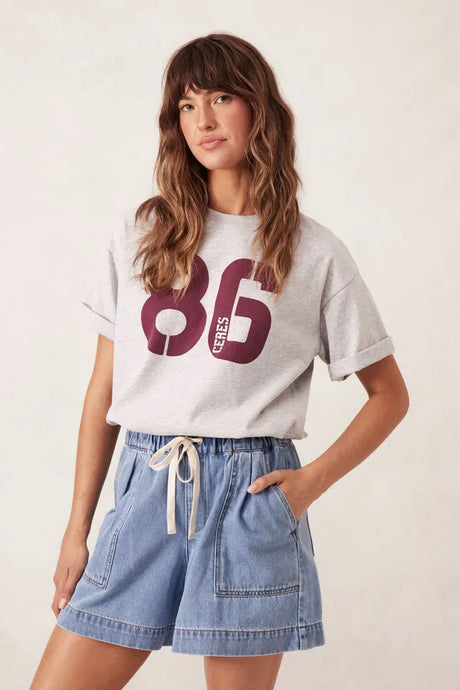 Darcy Relaxed Everyday Short | Mid Blue Wash