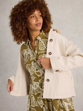 Load image into Gallery viewer, Eden Denim Jacket | light Natural