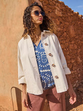 Load image into Gallery viewer, Eden Denim Jacket | light Natural