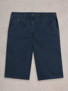 Hayley Organic Chino Short | Dark Navy