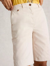 Load image into Gallery viewer, Hayley Organic Chino Short | Natural White