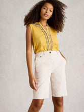Load image into Gallery viewer, Hayley Organic Chino Short | Natural White