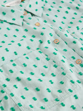Load image into Gallery viewer, Ellie Organic Cotton Shirt | Green Multi