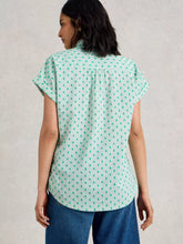 Load image into Gallery viewer, Ellie Organic Cotton Shirt | Green Multi