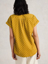 Load image into Gallery viewer, Ellie Organic Cotton Shirt | Mid Chartreuse