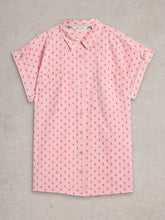 Load image into Gallery viewer, Ellie Organic Cotton Shirt | Pink Multi