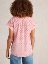 Load image into Gallery viewer, Ellie Organic Cotton Shirt | Pink Multi