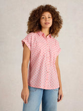 Load image into Gallery viewer, Ellie Organic Cotton Shirt | Pink Multi