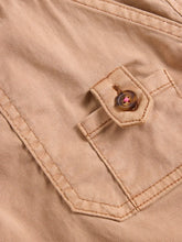 Load image into Gallery viewer, Mollie Combat Denim Shorts | Light Tan