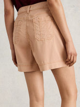 Load image into Gallery viewer, Mollie Combat Denim Shorts | Light Tan