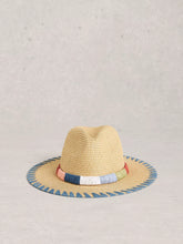 Load image into Gallery viewer, Whipstitch Fedora | Natural Multi