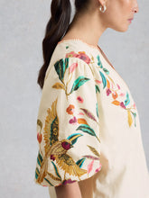Load image into Gallery viewer, Maeve Embroidered Top | Ivory Multi