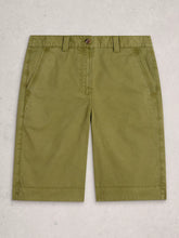 Load image into Gallery viewer, Heidi Chino Short | Khaki Green