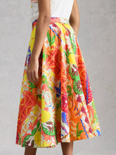 Load image into Gallery viewer, Darcie Midi Skirt | Yellow Multi