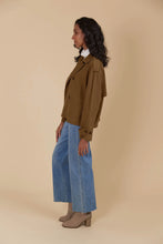 Load image into Gallery viewer, Freya Crop Trench | Toffee