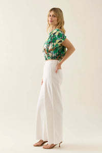 Aurora Reversible Crop Top | Paisley