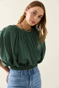 Aurora Reversible Crop Top | Myrtle