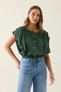 Aurora Reversible Crop Top | Myrtle
