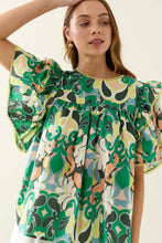 Load image into Gallery viewer, Aurora Frill Top | Paisley