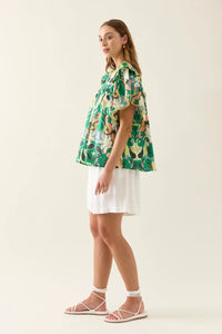 Aurora Frill Top | Paisley