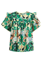 Load image into Gallery viewer, Aurora Frill Top | Paisley