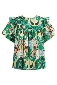 Aurora Frill Top | Paisley