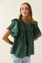 Load image into Gallery viewer, Aurora Frill Top | Myrtle