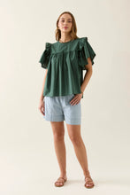 Load image into Gallery viewer, Aurora Frill Top | Myrtle
