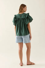 Load image into Gallery viewer, Aurora Frill Top | Myrtle