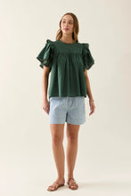 Load image into Gallery viewer, Aurora Frill Top | Myrtle