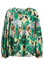 Load image into Gallery viewer, Aurora Button Blouse | Paisley