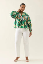 Load image into Gallery viewer, Aurora Button Blouse | Paisley