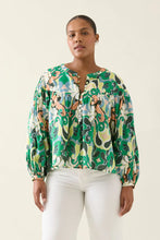 Load image into Gallery viewer, Aurora Button Blouse | Paisley