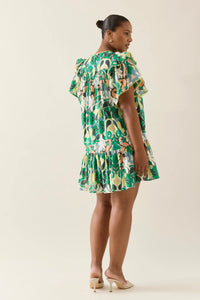 Aurora Frill Dress | Paisley