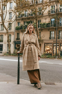 Aman Coat | Tobacco