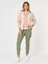 Load image into Gallery viewer, Paige Cargo Pant | Washed Khaki