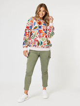 Load image into Gallery viewer, Paige Cargo Pant | Washed Khaki