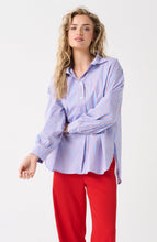 Load image into Gallery viewer, Darby Shirt | Cornflower Multi Stripe