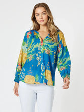 Load image into Gallery viewer, Tropics Top | Blue/Multi