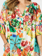 Load image into Gallery viewer, Positano Dress | Orange Multi