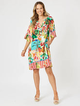Load image into Gallery viewer, Positano Dress | Orange Multi